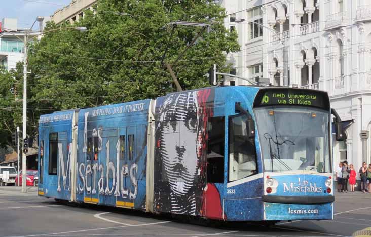 Yarra Trams Combino 3533 Les Miserables